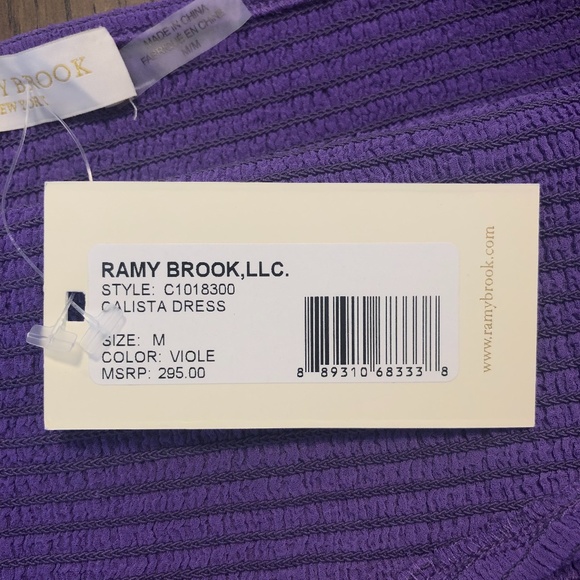 NWT Ramy Brook Calista Coverup Dress - Picture 6 of 7